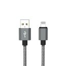 Heavy Duty USB Charger Cable for iPhone 8 7 6 X 11 Fast Charge Braided Data Lead