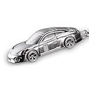 GREYFIRE® Car Pendant Lighting Rechargeable Tungsten Keychain Pocket Lighter (Silver)