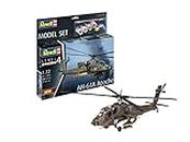Revell 63824 1:144-Modellsatz AH-64A Apache Army originalgetreuer Modellbausatz für Fortgeschrittene, unlackiert