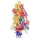 Chairs and Ladders Family Game - Stacking Balance Game. 44 Individual Pieces.