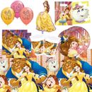 Belle Beauty & the Beast Party Decorations Banners Balloons Supplies Tableware