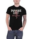 Paradise Lost Blood and Chaos Camiseta Negro L, 100% algodón, Regular