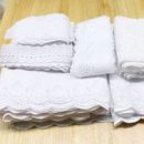 20Yards White Cotton Lace Garment Fabric Sewing Craft Clothes Accessories Decors