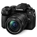 Panasonic LUMIX G95 20.3 Megapixel Mirrorless Camera, 12-60mm F3.5-5.6 Micro Four Thirds Lens, 5-Axis Dual I.S. 2, 4K 24p 30p Video, Pre-Installed V-Log L, 3” Flip-Out Touchscreen - DC-G95MK (Black)