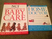 NCT Complete book of baby care and DK Home Doctor 