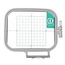Sew Tech Embroidery Hoops for Brother SE600 SE400 SE625 SE425 PE550D PE540D PE535 PE525 PE500 Innovis Babylock Brother Embroidery Machine Hoop (4x4" - SA432)