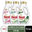 Persil Ultimate Laundry Washing Liquid Detergent 34 Wash 918ml, 2, 3 or 4 Pack