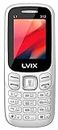 Lvix All-New L1 312 Dual Sim |Keypad Mobile| with 1.8" Display | Voice Changer | Auto Call Recording | Long Lasting Battery | Wireless FM | Digital Camera | Feature Phone | Torch | White