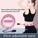 Sports Hoop Waist Trainer Exercise At Home Sport Weights Slimming Belly Portable Fitness Equipment
