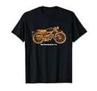 Retro Classic Motorcycle Moto T-shirt Vintage Motobike Retro