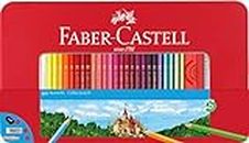 Faber-Castell 115894 - Buntstift hexagonal, 60er Metalletui