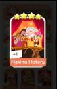 Monopoly Go -  4 Star Sticker🌟🌟🌟🌟 Making History