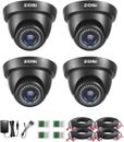 ZOSI 1080P 4pcs TVI Kit Caméras de Sécurité Vidéo Surveillance Extérieure IP66