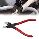 Hose Clamp Pliers with Ratchet Function Including Interchangeable Jaws for Hose Clamp Pliers Removal and Installation Tool Snap Ring Pliers Car Repair Tool Suitable for Taxis
