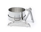 Kelly Kettle Camping Cook Set (Stainless Steel) – for 'Base Camp' & 'Scout (Includes a 0.85 ltr Pot, Pan/lid, 2 piece Grill, Gripper) Customise your Kettle Kit. For Camping, Picnics | 0.32kg