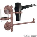 Allied Brass Que New Collection Hair Dryer Holder and Organizer