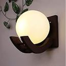 Homesake® Zedo Wall Lamp, Wall Decor, Wall Hanging Wood Light/lamp, Decorative Home, Living Room, Indoor/Outdoor Lighting