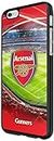 Arsenal FC - 3D Case for Apple iPhone 6/6S I Ultra-Slim Bumper Cover I Anti-Scratch Smartphone Protection