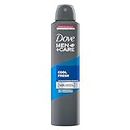 Dove Men+Care Cool Fresh Dry Spray Antiperspirant Unscented Aerosol Deodorant, Up To 48 hrs Protection From Sweat & Odour, Soothes & Moisturises Skin, Long-Lasting Refreshing Scent, 250ml