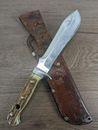 VINTAGE PUMA WHITE HUNTER 6377 KNIFE MADE IN GERMANY (WCP022567)