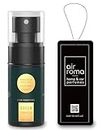 AIR ROMA Green Tobacco Premium Car Perfume (65 ml) | Fine Fragrance Car Air Freshener | Car Accessory Interior Fabric Spray | Anti Tobacco Anti-odor Technology | 400+ Long-lasting Air Freshener Scent