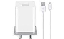 Ultra Fast Charger For Nokia Lumia 1520 Original Mobile Charger Adapter Wall Charger | Universal Travel Charger, Usb Charger, Battery Charger, Charger Adapter Certified Original Heavey Duty Charger, Smart Charger ,2 pins, Mobile Power Supply | Fast Charging Mobile Charger with 1M charging Data Cable (1:B 2, White)