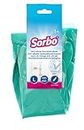 Sorbo Latex Free Household Gloves, Nitrle Gloves, 100% Latex Free, Long Cuffs, Household Essentials, Green