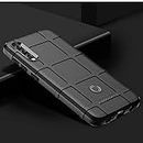 SmartLike Rugged Armor Case for Samsung Galaxy A70 SM-A705F/DS - Rugged Black