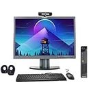(Refurbished) Lenovo ThinkCenter 22 Inch All-in-One Desktop Computer Set (Core Intel i5 4th gen/8 GB/ 1 TB HDD /22" HD Monitor+Keyboard+Mouse+ HD Webcam+Mic+Speakers+Wif/Windows 10 Pro/MS Office)