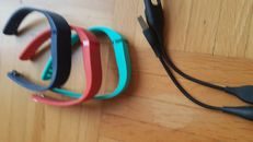 Replacement bracelets Fitbit tracker, 3 pieces silicone bracelet + 2 tracker loaders!