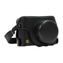 MegaGear PU Leather Camera Case for Panasonic Lumix DMC-LX100 (Black) MG661