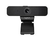 Logitech 960-001075 Webcam C925E with HD Video and Built-In Stereo Microphones,Black
