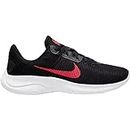 Nike Mens Flex Experience Rn 11 Nn Black/Siren RED-DK Smoke Grey-White Running Shoe - 11 UK (12 US) (DD9284-003)