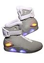 Fun Costumes Back to The Future 2 Adult Light Up Shoes Universal Studios Officially Licensed Size 9 Gray