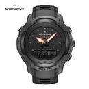 NORTH EDGE Men's Sports Digital Watch Waterproof 50M Altimeter Barometer Compass