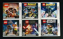 Lot of 6x LEGO Video Games (Nintendo 3DS) Tested