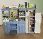 Barbie Home Kitchen Küche Möbel Mit Zubehör Playset