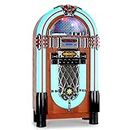 auna Graceland XXL II Jukebox Style années 50 (Port USB, Lecteur de Carte SD, entrée AUX, Sortie RCA, Radio FM/AM, Lecteur CD Compatible mp3, éclairage LED)