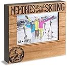 Pavilion Gift Company 67360.0 We People Frame "Skiing People"