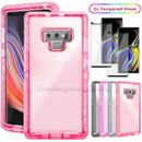 For Samsung Galaxy Note9 Note20 Ultra Crystal Clear Case Cover Screen Protector