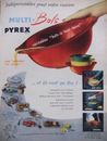 1958 PYREX MULTI BOWL MUST FOR YOUR KITCHEN ADVERTISEMENT