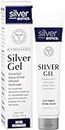 American Biotech Labs Silver Biotics Colloidal Silver Gel Nano-Silver 20 PPM Soothing Skin Gel | Versatile 1.5 oz Gel for Skin Comfort and Wellness