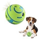 Neowoo 14CM Wobble Wag Giggle Ball Silicon Jumping Interactive Dog Toy Puppy Chew Funny Sounds Dog Play Ball Training Sport Pet Toys