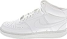 Nike Mens Court Vision Mid Nn White/White-White Sneaker - 8 UK (9 US) (DN3577-100)