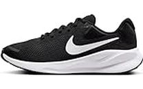 Nike Damen Revolution 7 Sneaker, Black White, 37.5 EU