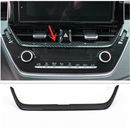 For Toyota Corolla 2019-2023 Dashboard center Air Vent Cover Trim Carbon fiber