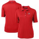 Women's Cutter & Buck Red Kansas City Chiefs Americana Virtue Eco Pique Recycled Polo