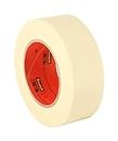 3M 2364 Performance Masking Tape - 2 in. x 180 ft. Tan, Rubber Adhesive, Crepe Paper Backing Painters Tape Roll