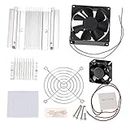 Easy Electronics Thermoelectric Peltier Module Cooler Cooling System with Heatsink Set + 2-Fan + Accessories