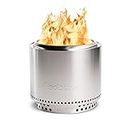 Solo Stove Feuerschale „Bonfire“ 1.0 - Outdoor-Kamin aus Edelstahl, mit Standfuß, raucharm - Tragbare Feuerstelle für Terrasse, Garten - Feuertonne, Holzofen, Feuerkorb - ⌀ 49,5 cm, Höhe 44,5 cm